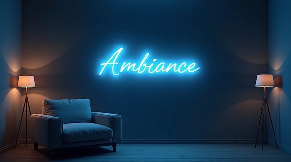 Créez l'ambiance parfaite avec un néon personnalisé