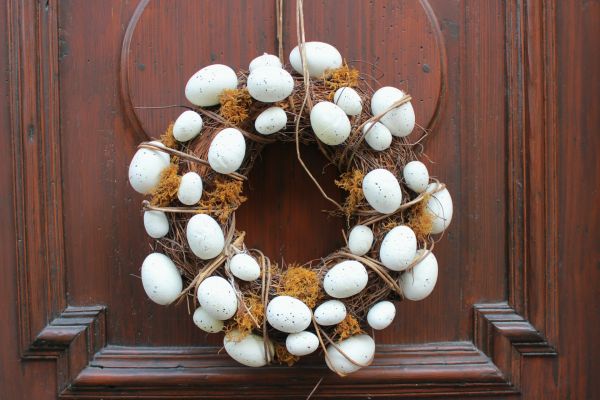 DIY : Fabriquer sa couronne de Pâques