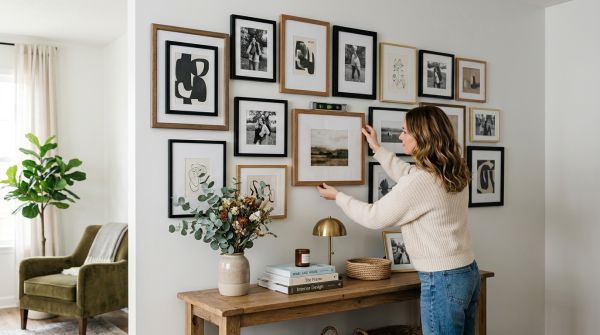 Le guide ultime pour organiser vos cadres sur un mur